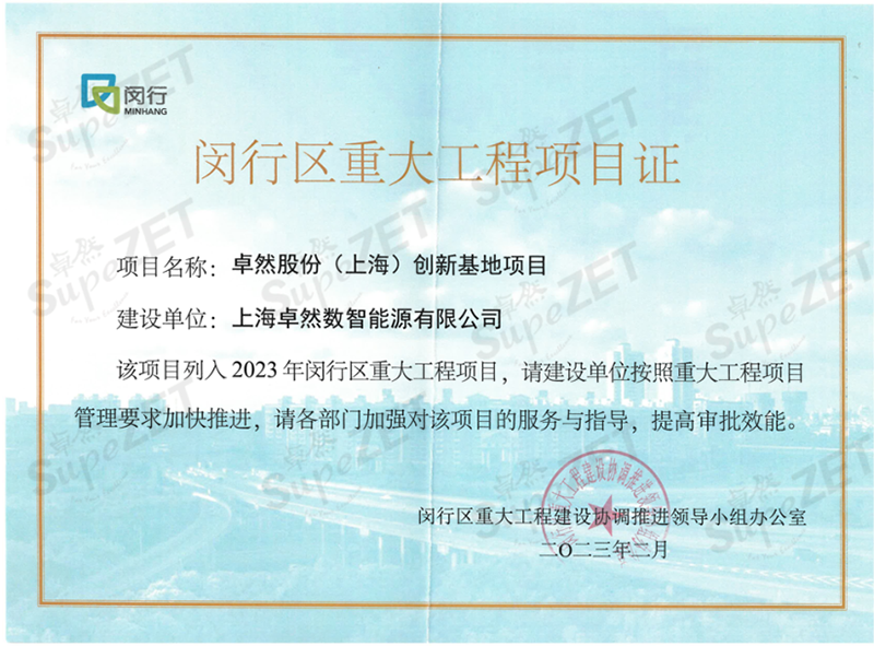 共建未来丨尊龙凯时人生就博股份（上海）创新基地亮相“2023年闵行区重大工程项目开工仪式”主会场！